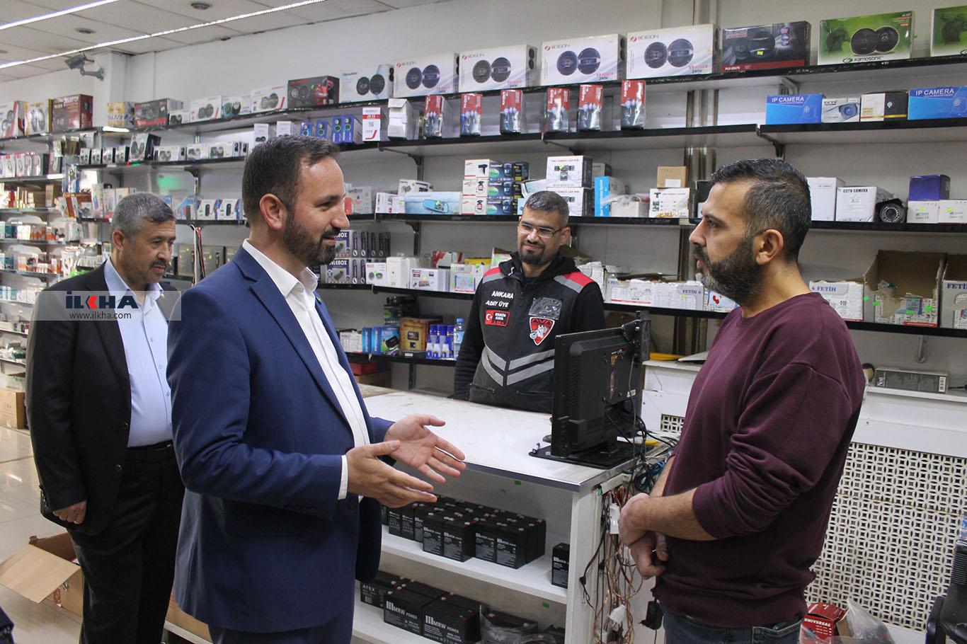 HÜDA PAR Ankara İl Başkanı Karaarslan'dan Polatlı ilçe esnafına ziyaret HÜDA PAR Ankara İl Başkanı Karaarslan'dan Polatlı ilçe esnafına ziyaret